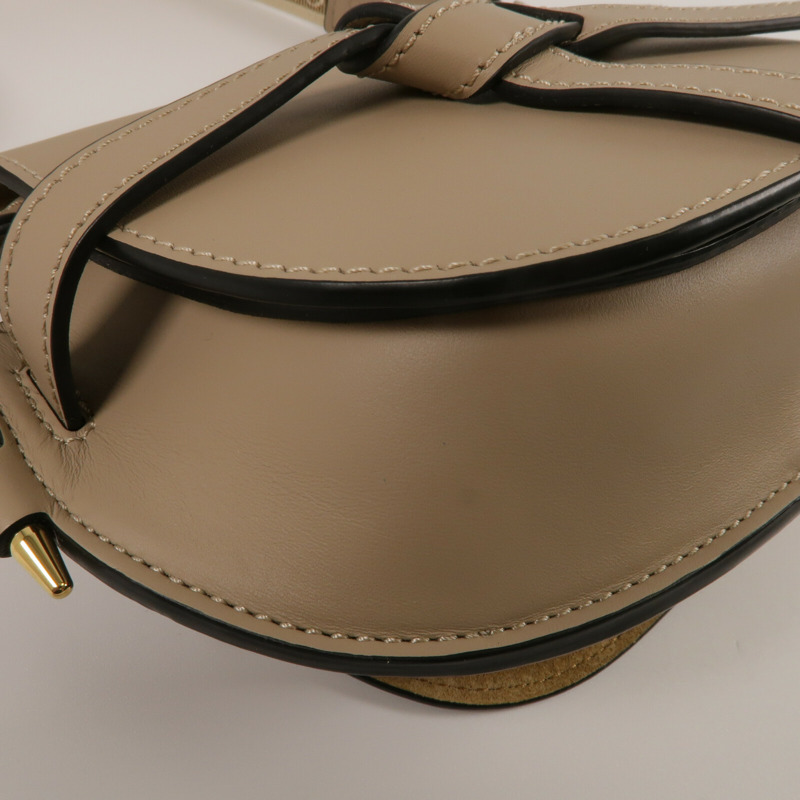 LOEWE 牛皮皮革Mini Gate肩背袋-10