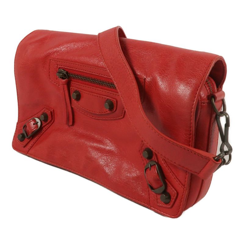 BALENCIAGA 羊皮皮革Crossbody Bag肩背袋-1