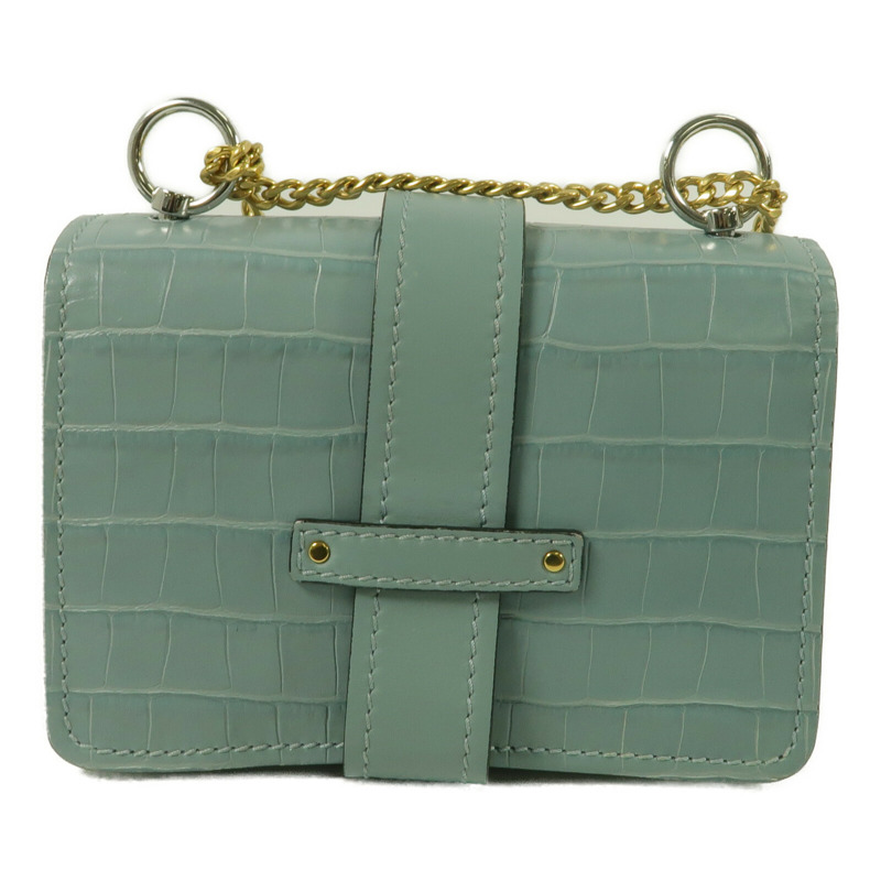 Chloe 牛皮皮革Aby Chain Shoulder鏈帶肩背袋-2