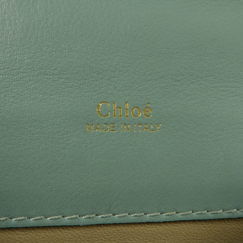 Chloe 牛皮皮革Aby Chain Shoulder鏈帶肩背袋-5