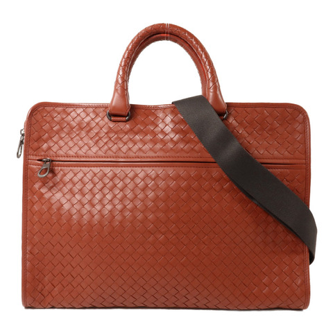 BOTTEGA VENETA 牛皮皮革Business Bag公事包