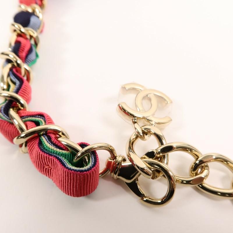 CHANEL 羊皮皮革Mini Chain Bag鏈帶肩背袋-16