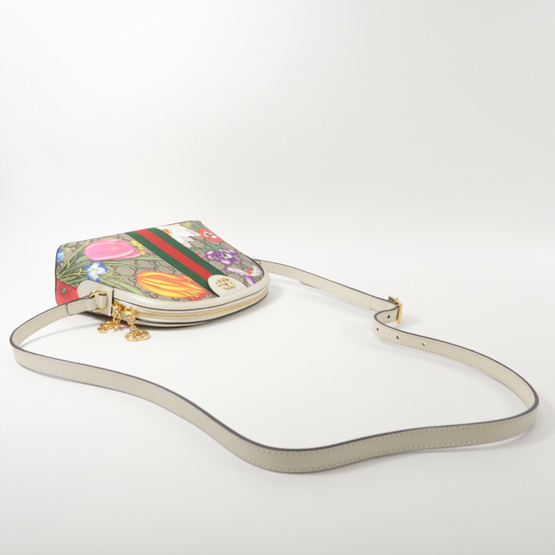 GUCCI 塗層帆布Ophdia Bag肩背袋-9