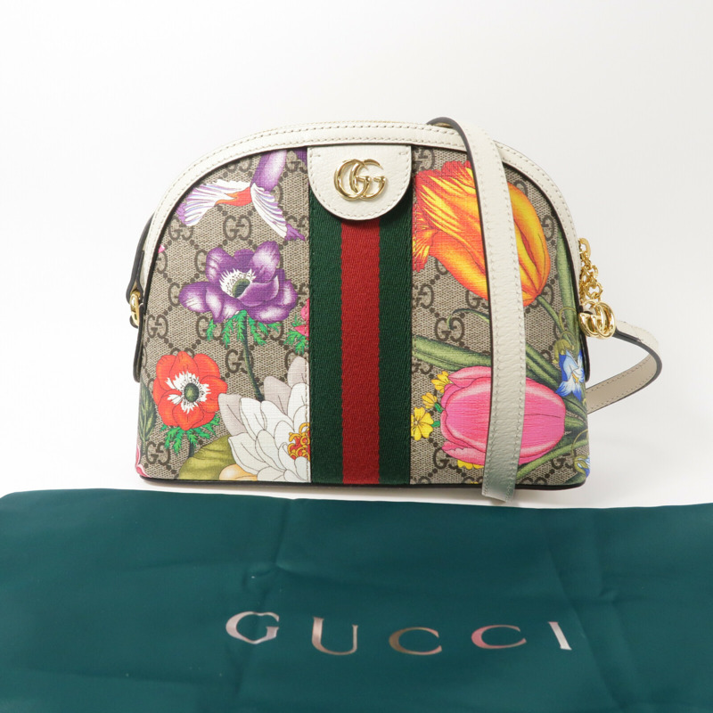 GUCCI 塗層帆布Ophdia Bag肩背袋-10