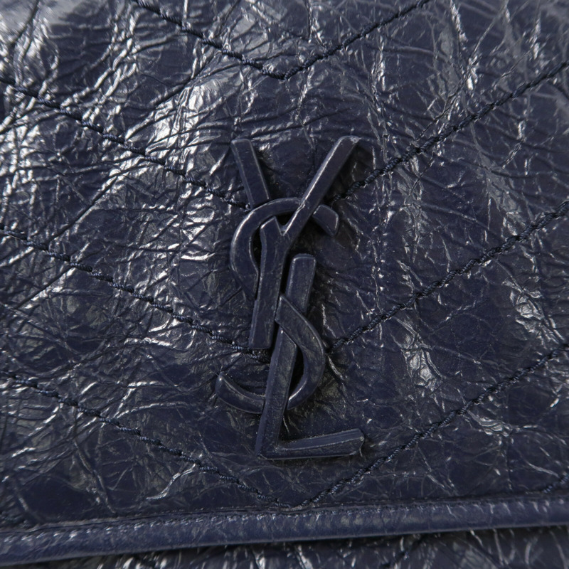 SAINT LAURENT 牛皮皮革Niki Baby鏈帶肩背袋-5