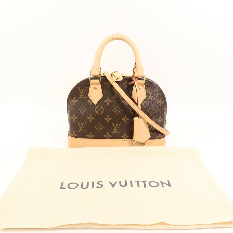LOUIS VUITTON Monogram Alma BB手挽肩背兩用袋-8
