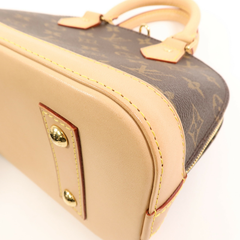 LOUIS VUITTON Monogram Alma BB手挽肩背兩用袋-11