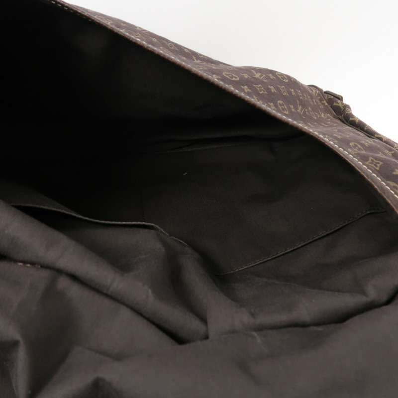 LOUIS VUITTON Monogram Mini Lin Saumur XL肩背袋-4