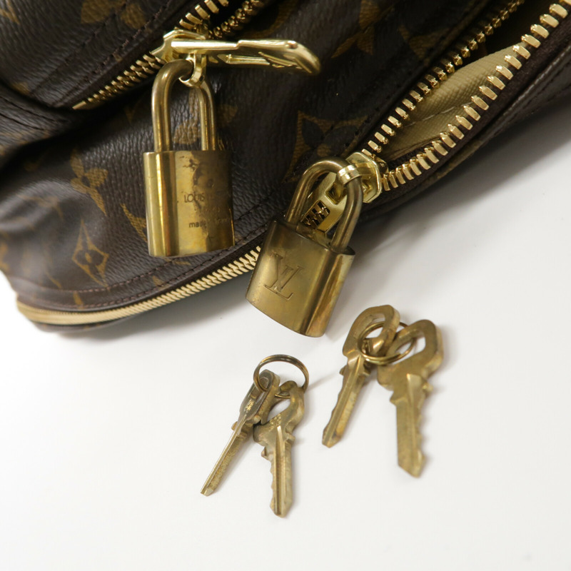 LOUIS VUITTON Monogram Alize 24H手挽肩背兩用袋-8