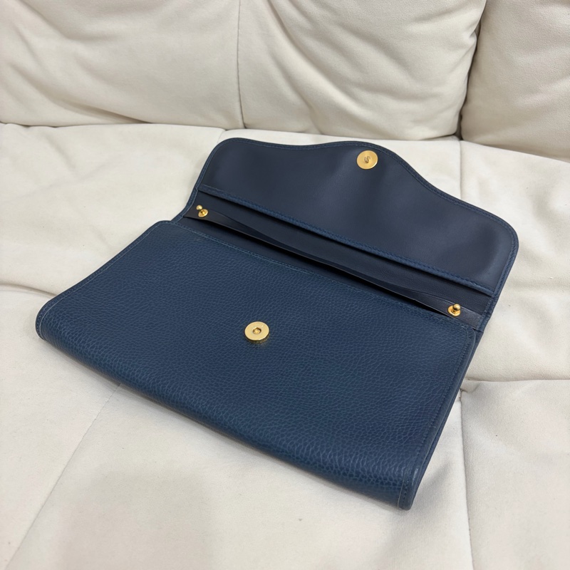 便宜出！Dior Vintage 金蛋牛皮手拿包-2