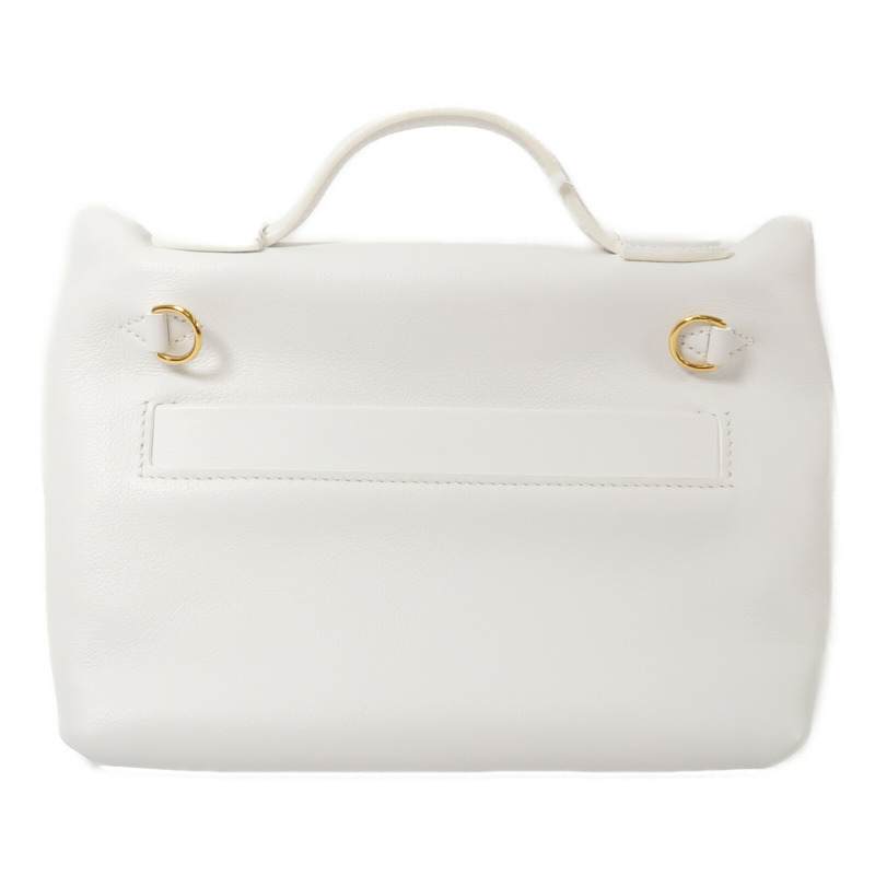 HERMES Evercolor皮革24/24 Mini手挽肩背兩用袋Craie-1