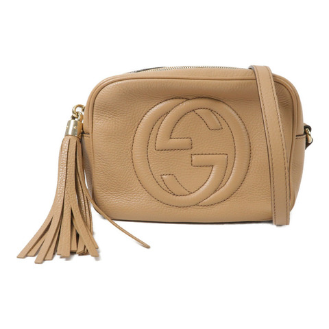 GUCCI 牛皮皮革Soho Disco肩背袋