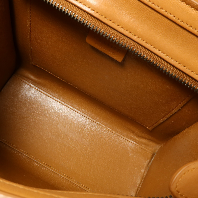 CELINE 牛皮皮革Nano Luggage手挽肩背兩用袋-4