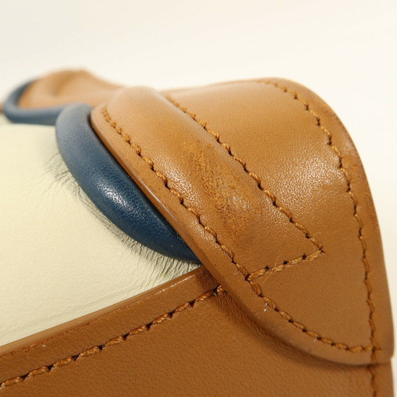 CELINE 牛皮皮革Nano Luggage手挽肩背兩用袋-15