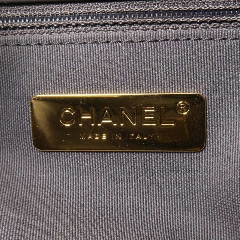 CHANEL 羊皮皮革C19 Small鏈帶手挽肩背兩用袋-5