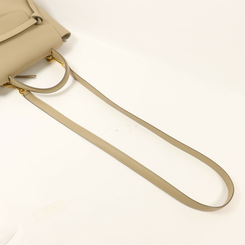 CELINE 牛皮皮革Mini Belt手挽肩背兩用袋-8