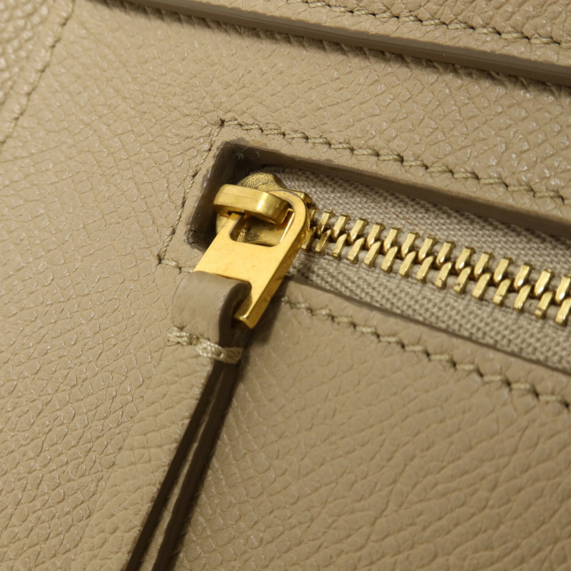 CELINE 牛皮皮革Mini Belt手挽肩背兩用袋-10