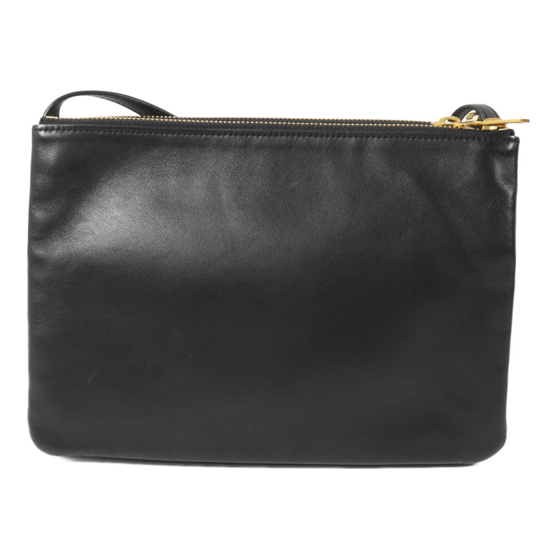 CELINE 牛皮皮革Trio手挽袋-1