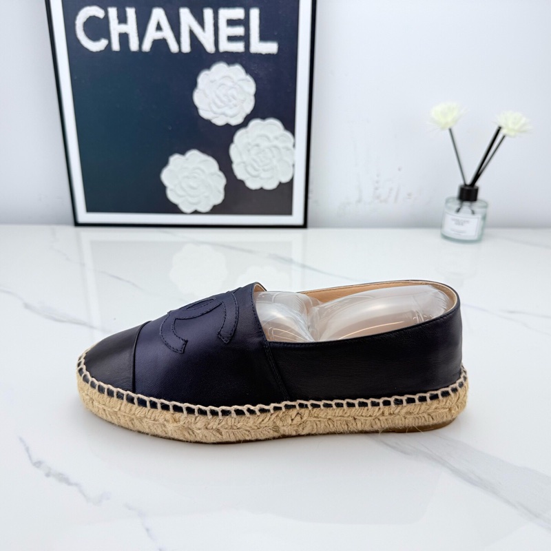 Chanel香奈兒 黑色漁夫鞋 37碼-5