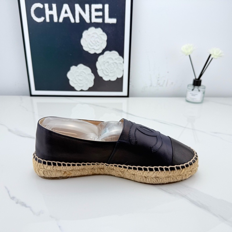 Chanel香奈兒 黑色漁夫鞋 37碼-6