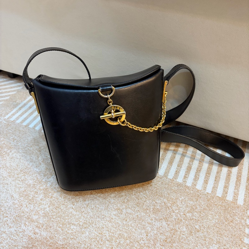 全場最便宜!Celine 中古Vintage 懷鏈薯條肩背包-0