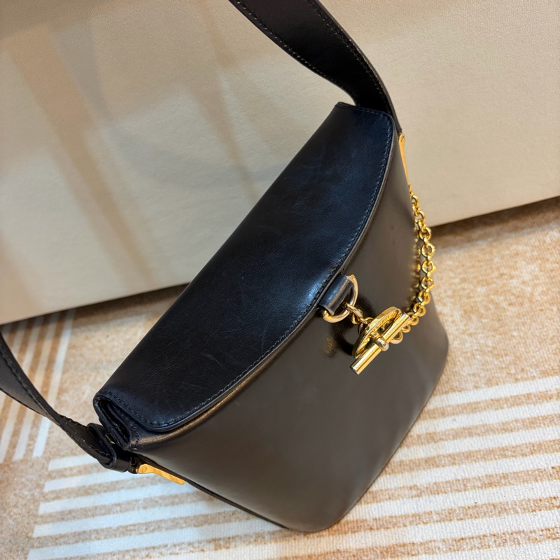 全場最便宜!Celine 中古Vintage 懷鏈薯條肩背包-2
