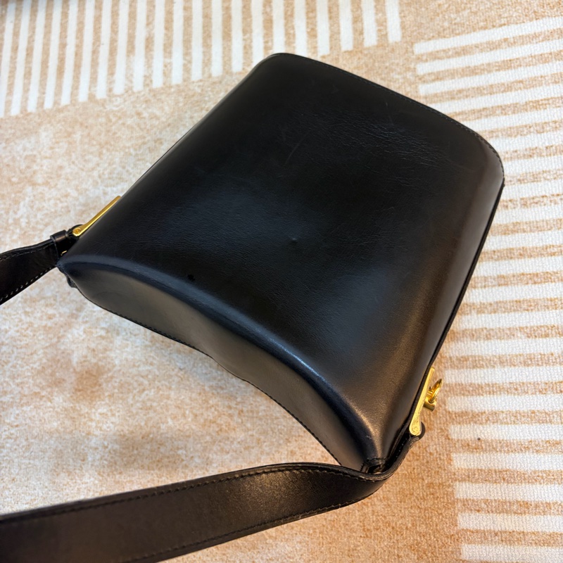 全場最便宜!Celine 中古Vintage 懷鏈薯條肩背包-7