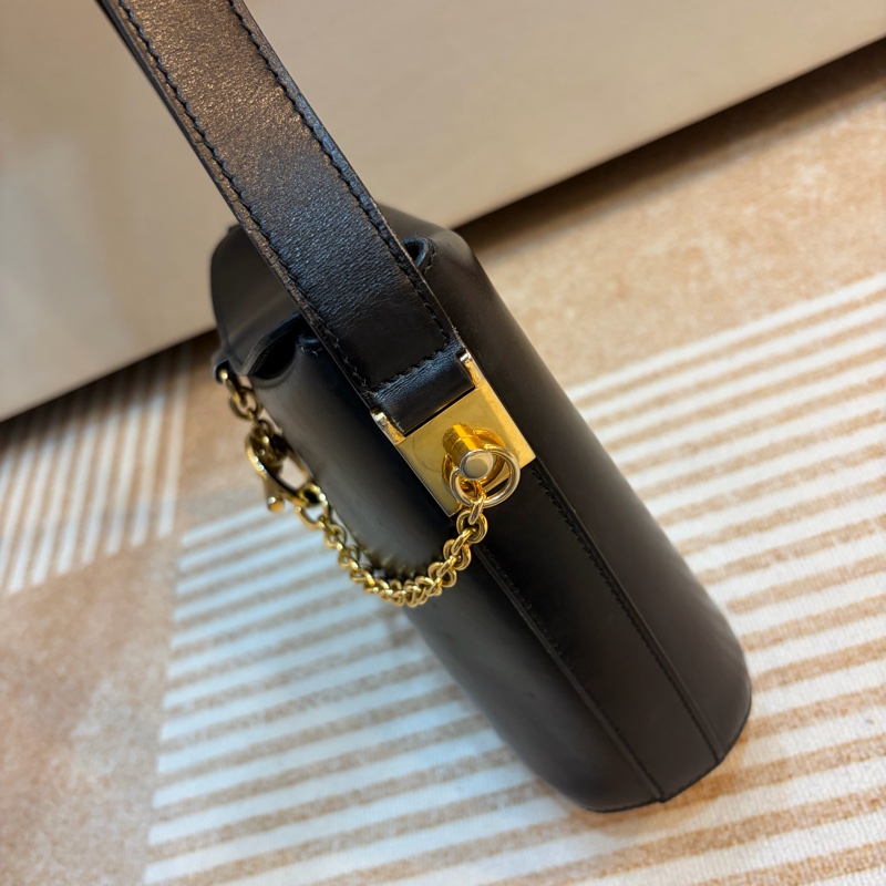 全場最便宜!Celine 中古Vintage 懷鏈薯條肩背包-9