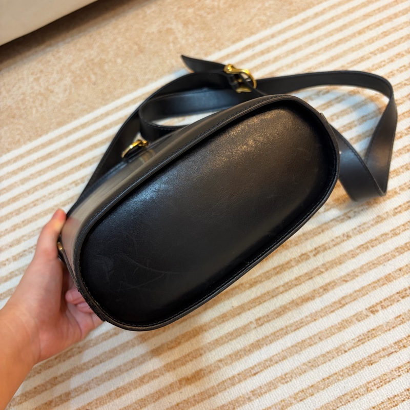 全場最便宜!Celine 中古Vintage 懷鏈薯條肩背包-13