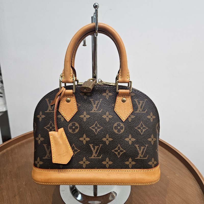 LV Alma BB Bag 老花 貝殼包-0