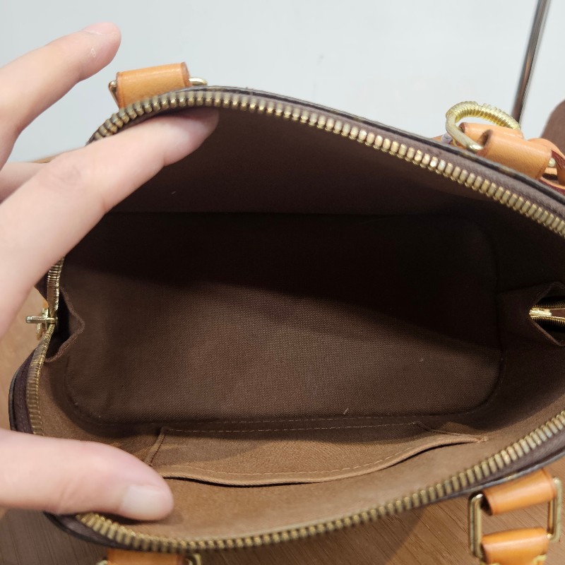 LV Alma BB Bag 老花 貝殼包-6