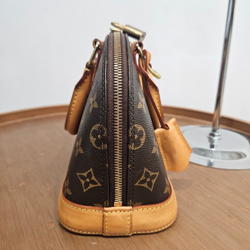 LV Alma BB Bag 老花 貝殼包-7
