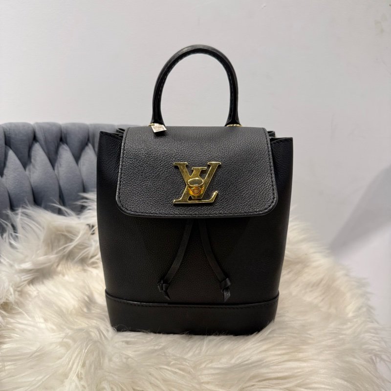 LV 黑金mini 後背包 小書包-0