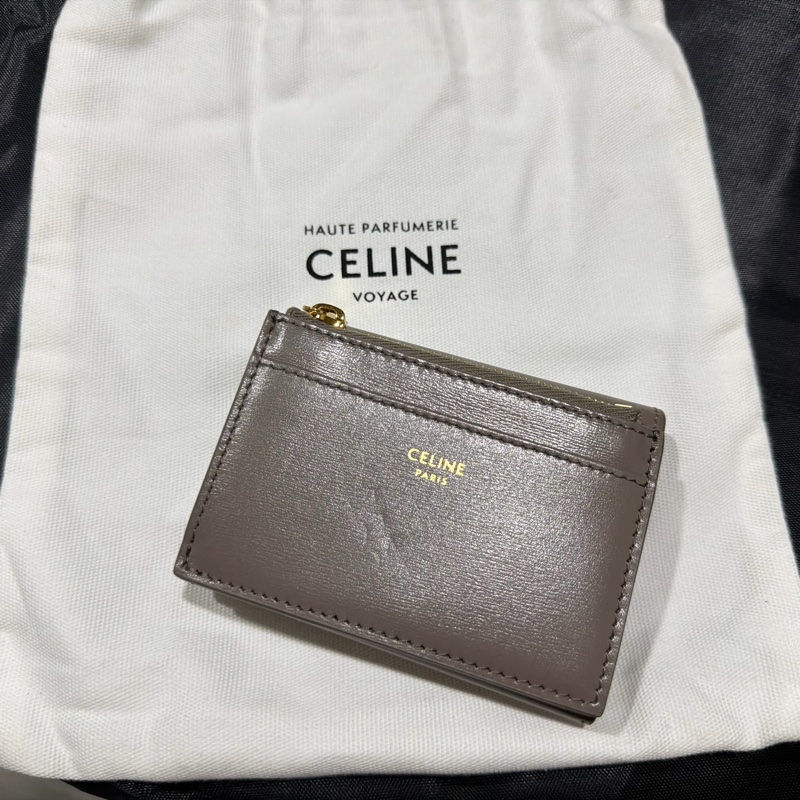 celine 犀牛灰小錢包-6