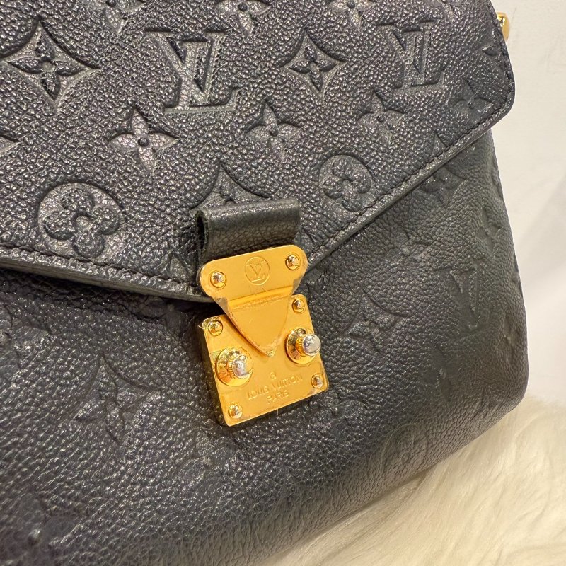 LV POCHETTE METIS 黑壓紋郵差包-6