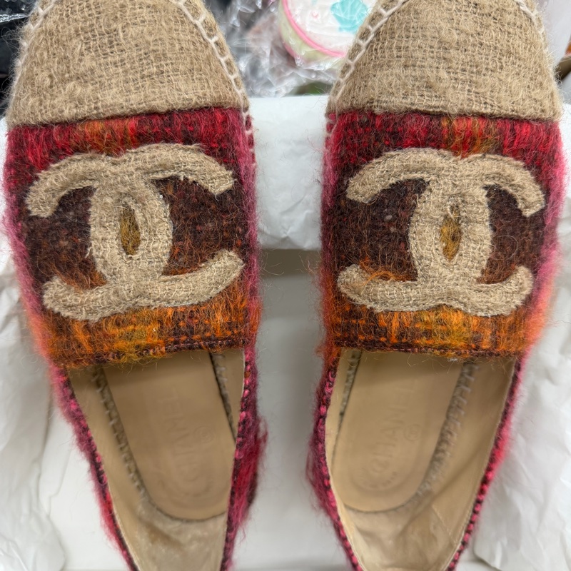 CHANEL 漁夫鞋38-0