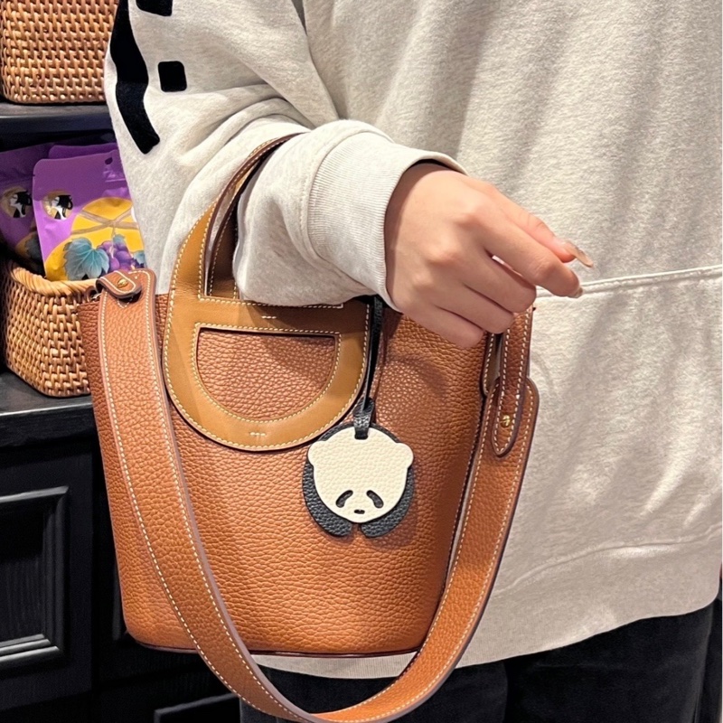 Hermes in the loop 金棕金扣 猪鼻子菜篮子18 B刻-4