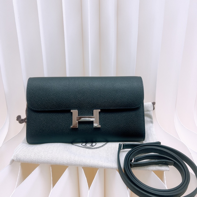 Hermes 康康 constance to go CTG 黑銀 W-0