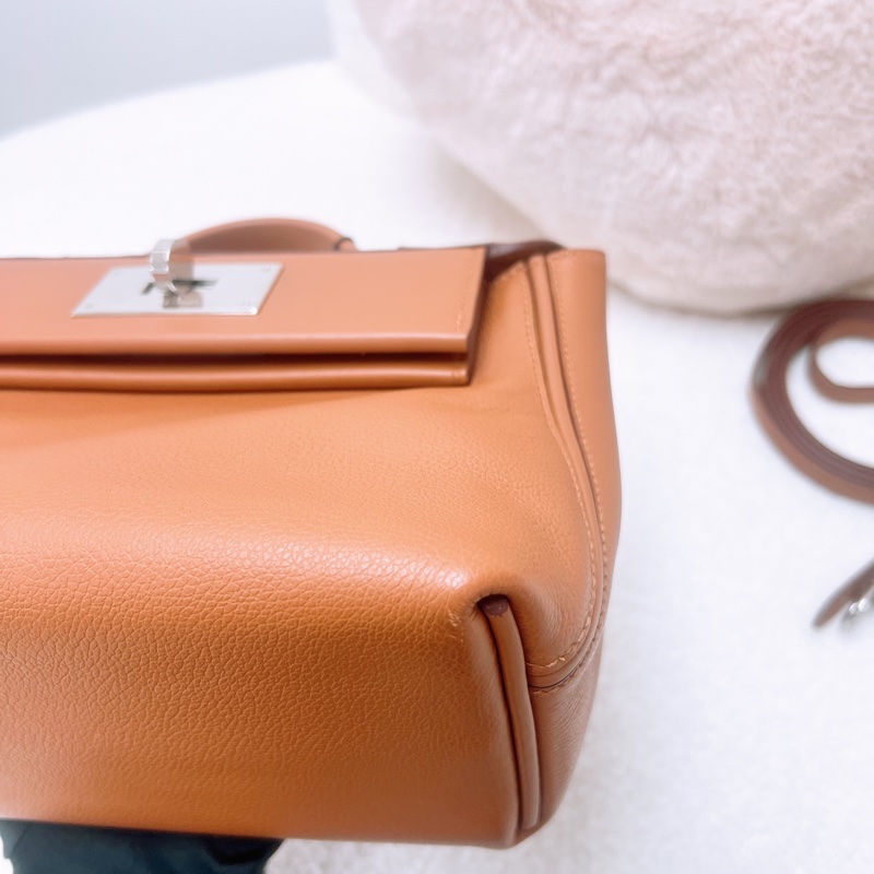 Hermes 2424 mini 金棕銀扣 Y-2
