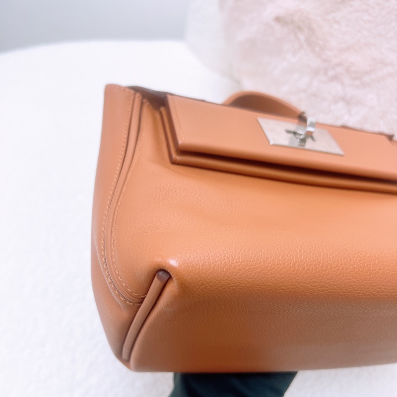 Hermes 2424 mini 金棕銀扣 Y-3