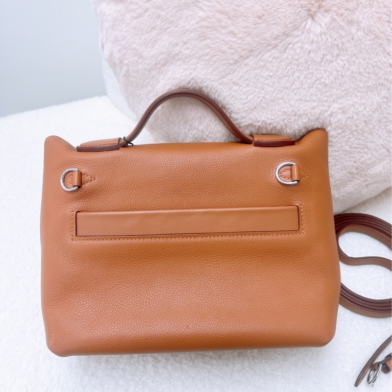 Hermes 2424 mini 金棕銀扣 Y-5