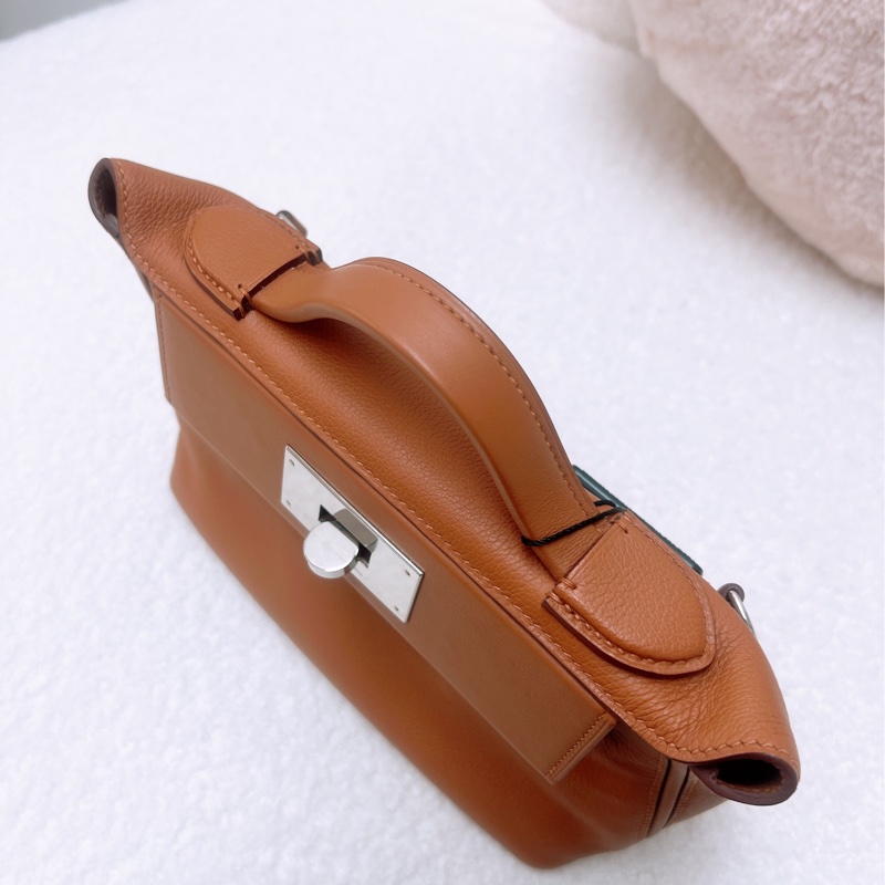 Hermes 2424 mini 金棕銀扣 Y-8