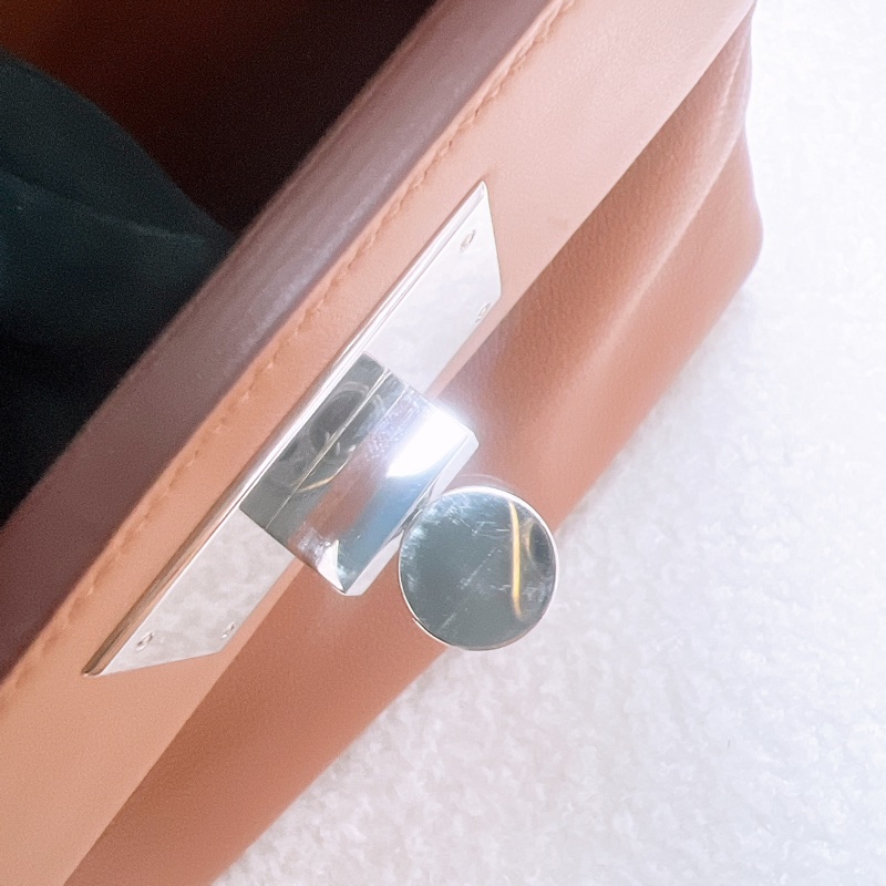 Hermes 2424 mini 金棕銀扣 Y-10