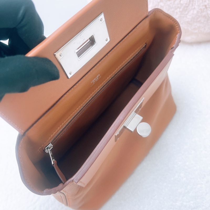 Hermes 2424 mini 金棕銀扣 Y-11