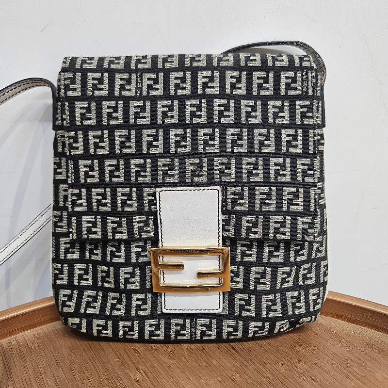 fendi zucca crossbody bag navy-0