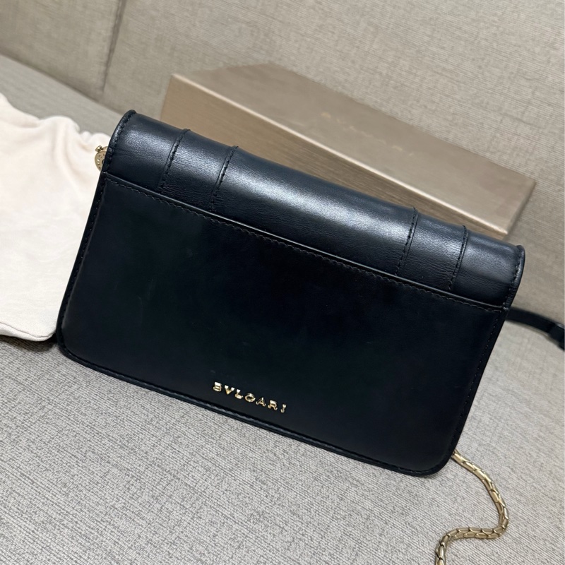 BVLGARI 蛇頭經典黑woc-1