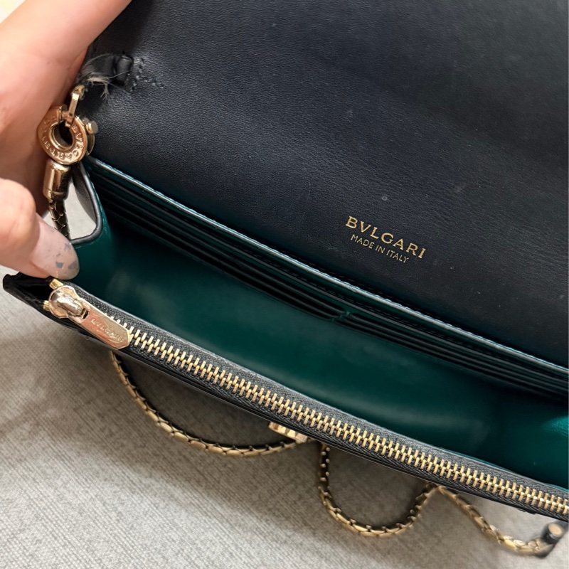 BVLGARI 蛇頭經典黑woc-3