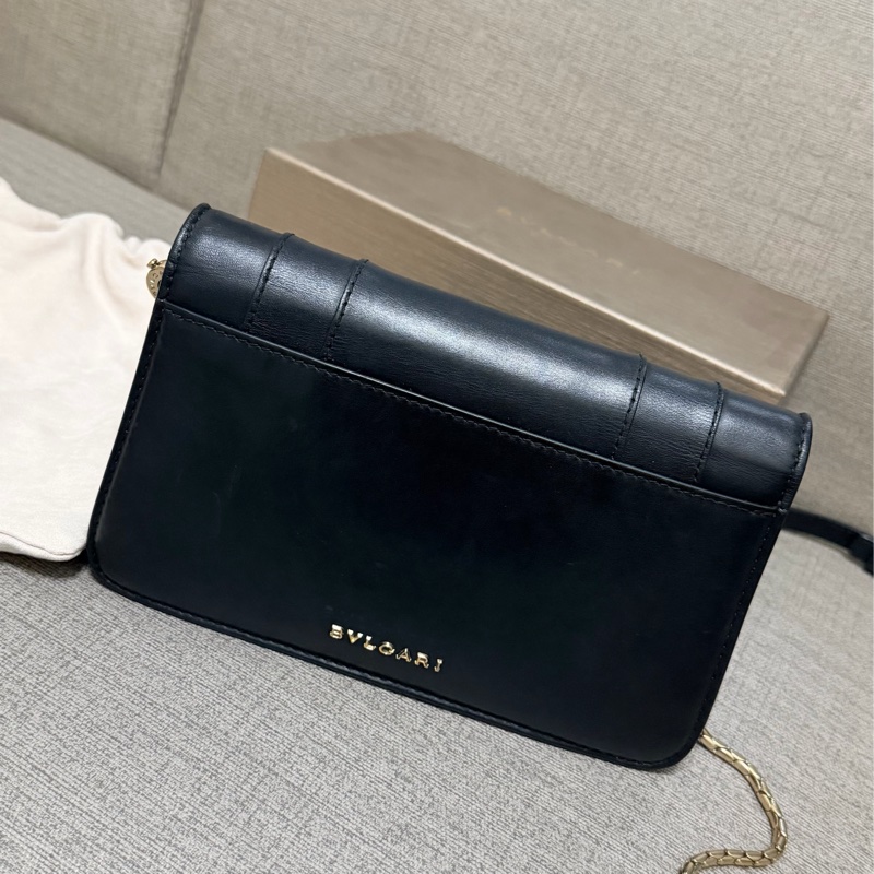 BVLGARI 蛇頭經典黑woc-7