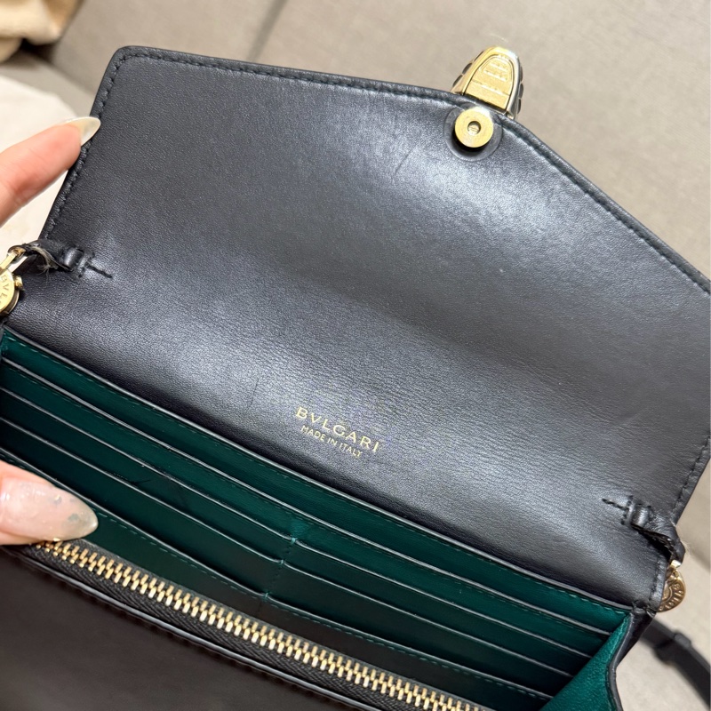 BVLGARI 蛇頭經典黑woc-17
