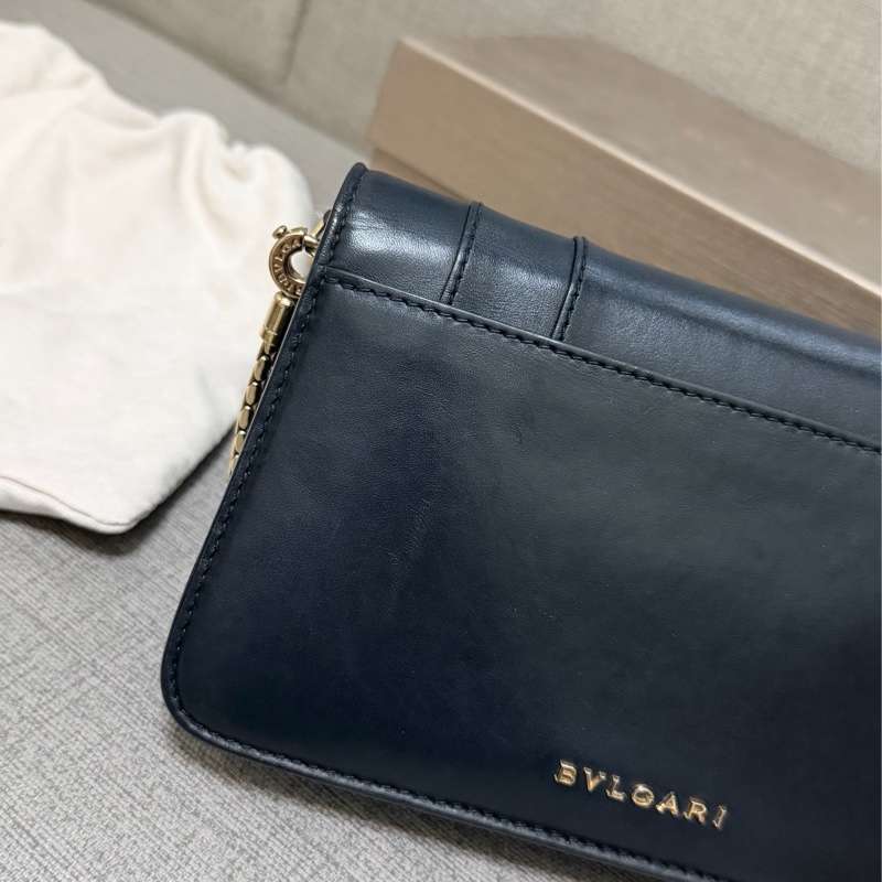 BVLGARI 蛇頭經典黑woc-18